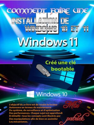 cover image of Comment faire une installation Windows 10 et 11